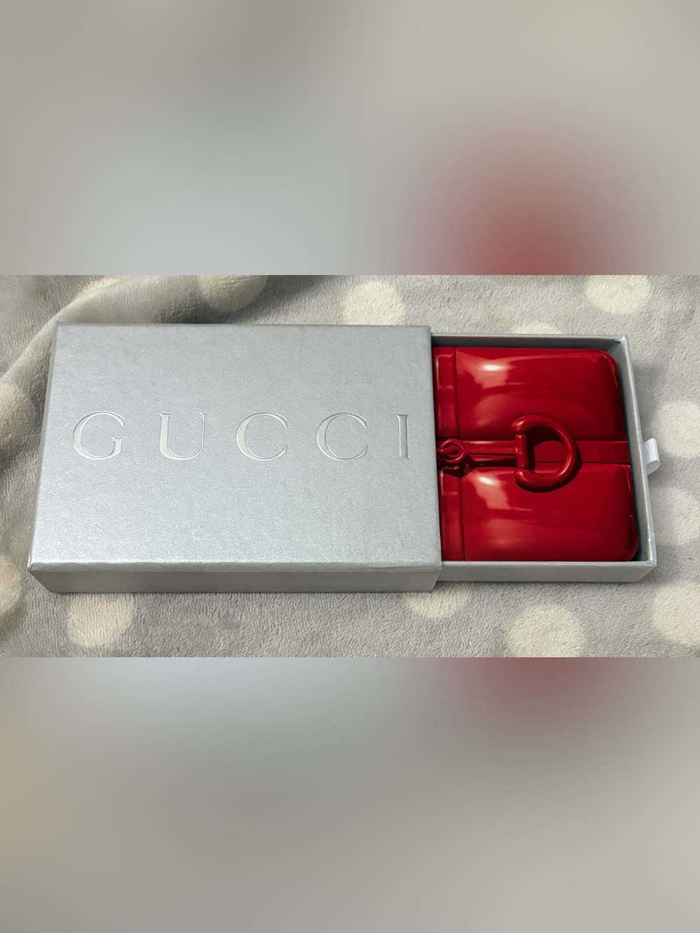 Gucci Red Horsebit Jumbo Playinh Cards - New in Box